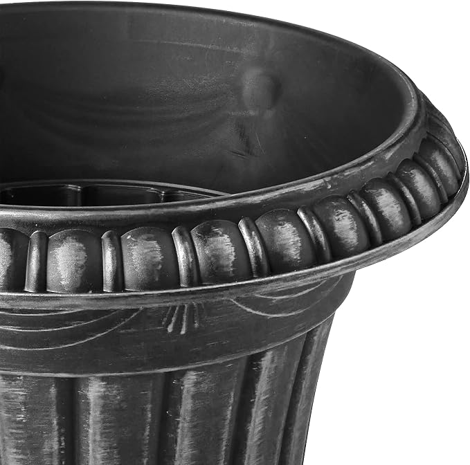 Arcadia Garden Products PL00SL Classic Traditional Plastic Urn Planter - Image 3