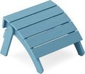 YEFU Adirondack Ottoman, Patio Foot Rest, Adirondack Foot Rest, Folding by YEFU