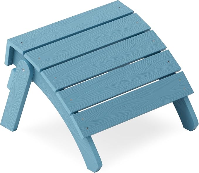 YEFU Adirondack Ottoman, Patio Foot Rest, Adirondack Foot Rest, Folding by YEFU