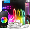 Govee 100ft RGBIC LED Strip Lights, Smart LED Lights Work by Govee