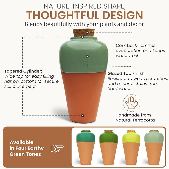 Terracotta Self Watering Planter Insert - Image 7