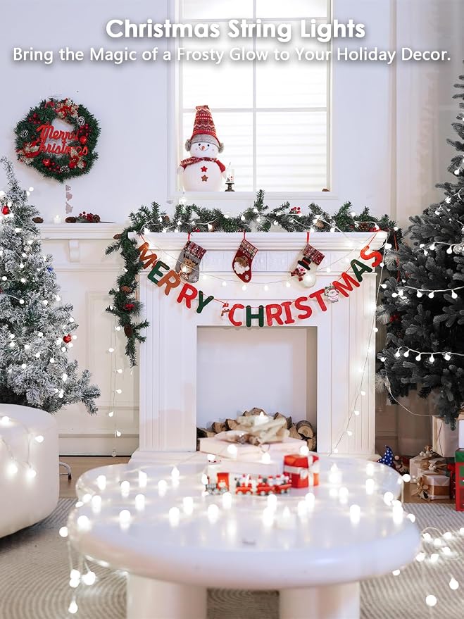 2026 New Connectable 43FT Smart Voice Controlled String Lights Indoor Outdoor | - Image 3