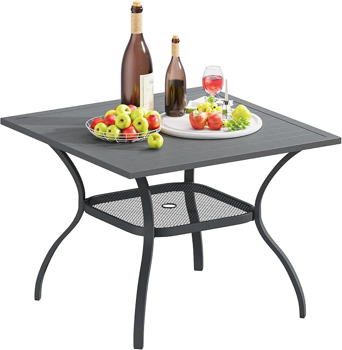 VICLLAX Outdoor Patio Dining Table by HOME