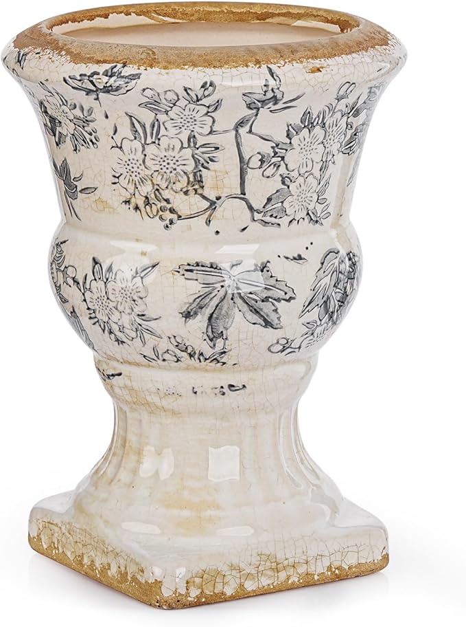 Sungmor Small Ceramic Urn Planter by Sungmor
