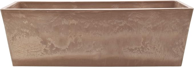 Arcadia Garden Products U65TP Plastic/Stone/Wood Composite Simplicity Window Box - Image 2
