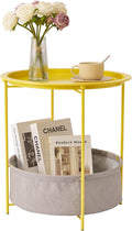 VECELO Round Side/End Table by VECELO