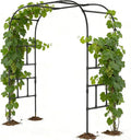 Garden Arch Trellis, 87in H x 16in L Large Garden Arch Arbor Trellis by DoCred