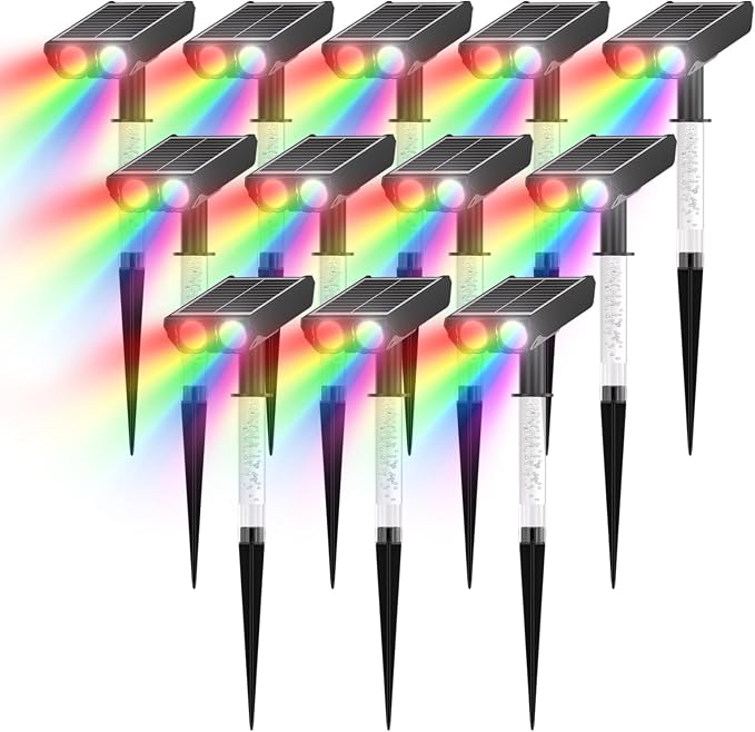 Color Changing Solar Spot Lights Outdoor by Unknown