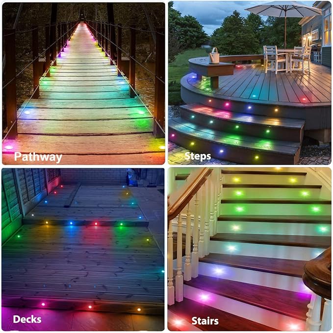 LED Deck Light, IP67 Waterproof 12V Step Lights Outdoor - Image 5