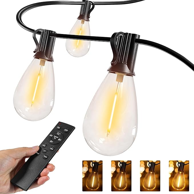 Ollny S11 50FT Outdoor String Lights by Ollny