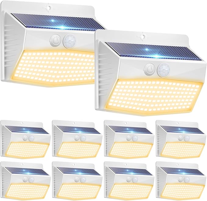Peasur Solar Lights Outdoor Motion Sensor Security Light by Peasur