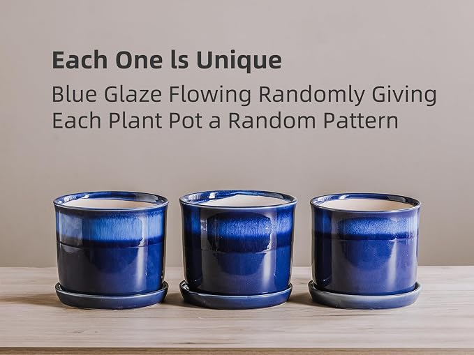 5.8 Inch Plant Pot: Ceramic Planter - Image 5