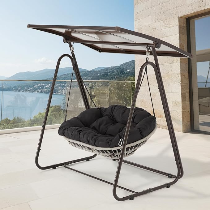 2-Person Outdoor Porch Swing - Image 9