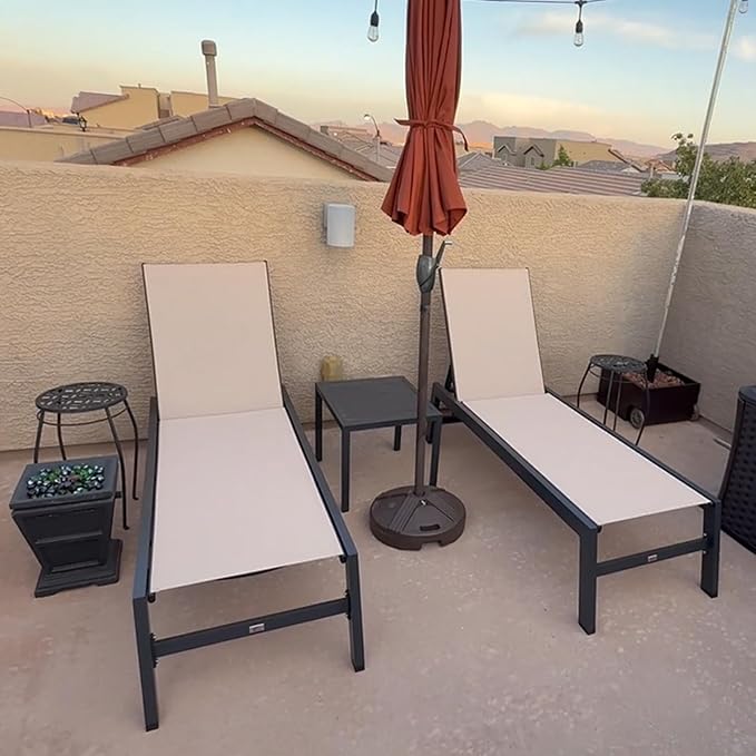 PURPLE LEAF Outdoor Chaise Lounge - Image 4