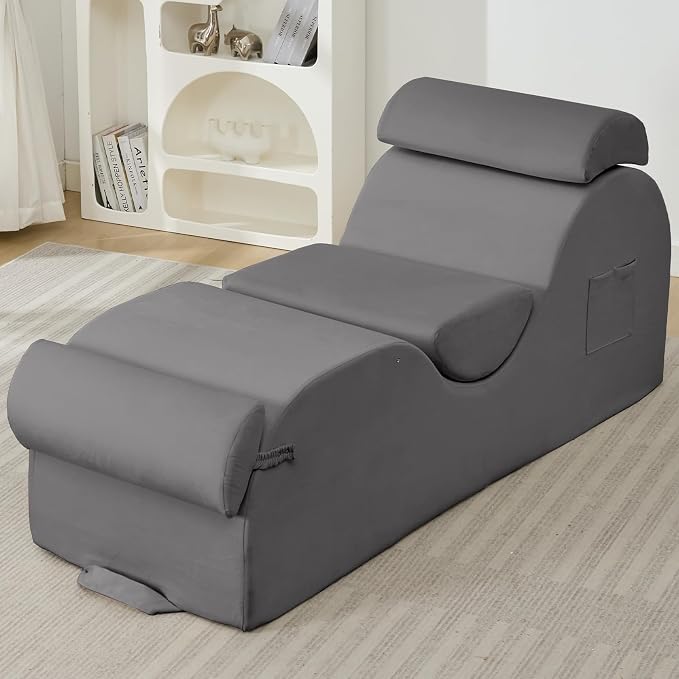 ijuicy Chaise Lounge Chair for Exercise, Indoor Lounger by ijuicy