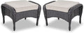 Belord Outdoor Ottomans for Patio Foot Rest by Belord