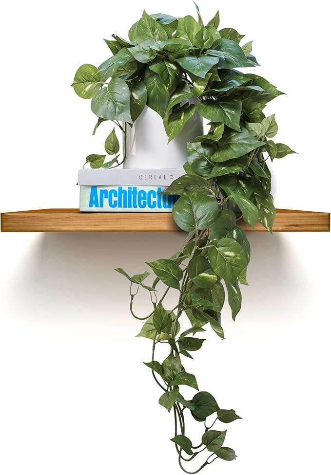 MY ROVALA Silk Plants for Home Decor Indoor in Pot Realistic Artificial Plants by ROVALA