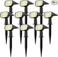 Fabrito 72 LEDs Solar Spot Lights Outdoor Waterproof, 3 Modes Landscape by Fabrito
