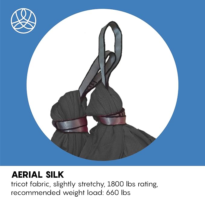 Aerial Silk Yoga Hammock & Swing - Image 2