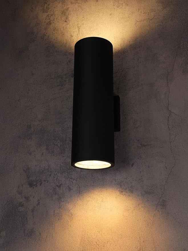 LEONLITE Modern Outdoor Cylinder Wall Lights 18", Porch Light in 2 Lights - Image 7