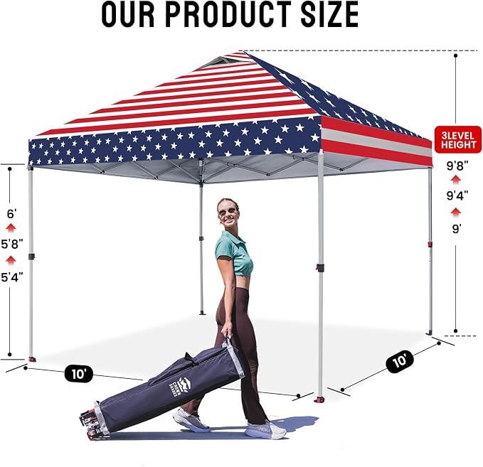 CROWN SHADES 10x10 Pop Up Canopy - Image 6