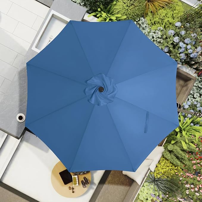 MASTERCANOPY Patio Umbrella 9 ft Replacement Canopy - Image 7