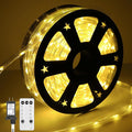 50FT 360 LED Waterproof Rope Lights Outside by Soiarllt