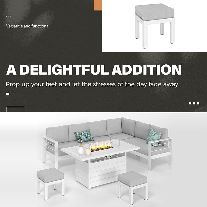Solaste Aluminum Patio Furniture Set - Image 4