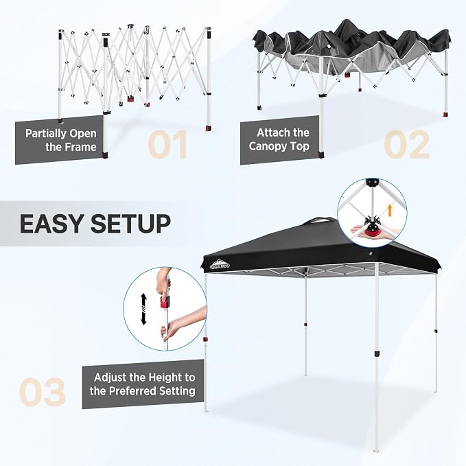 EAGLE PEAK Pop Up Canopy Tent - Image 2