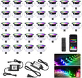 Sumaote LED Deck Lights Kit, IP67 Waterproof 12V Step Lights Outdoor by Sumaote