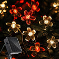 60 LED Solar String Lights Outdoor Waterproof Flower Fairy Lights by Unknown