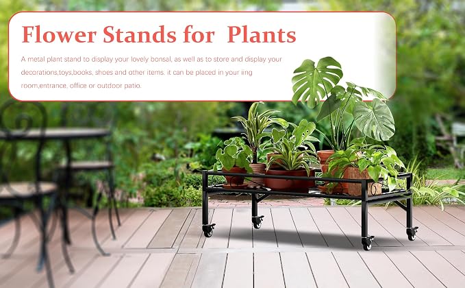 Zhongma Sturdy Metal Plant Stand - Image 5