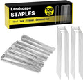 HongWay 120 Pack 12 Inch Landscape Staples, Garden Stakes 11 Gauge Galvanized by HongWay