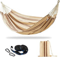 Brazilian Double Hammock with Tree Straps, Extra Large 94x63IN, 2 Persons by CHULIM