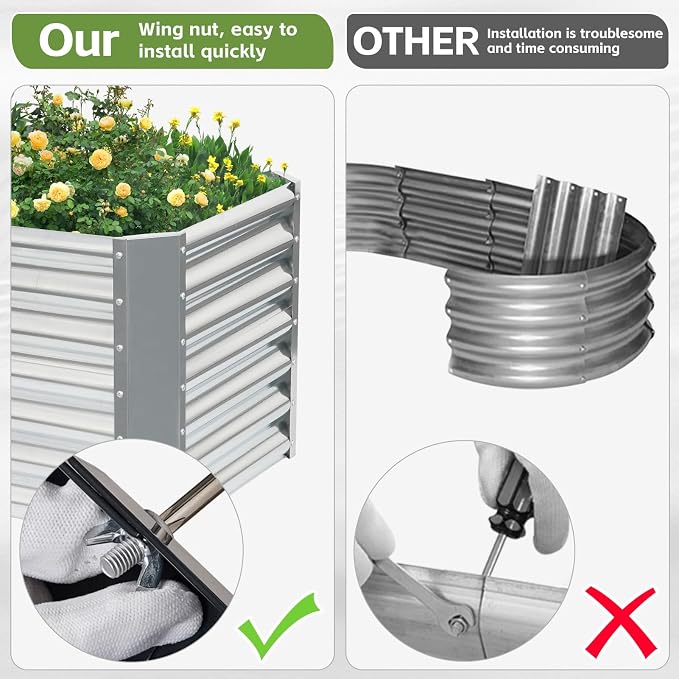 4x2x2ft Raised Garden Bed - Image 6