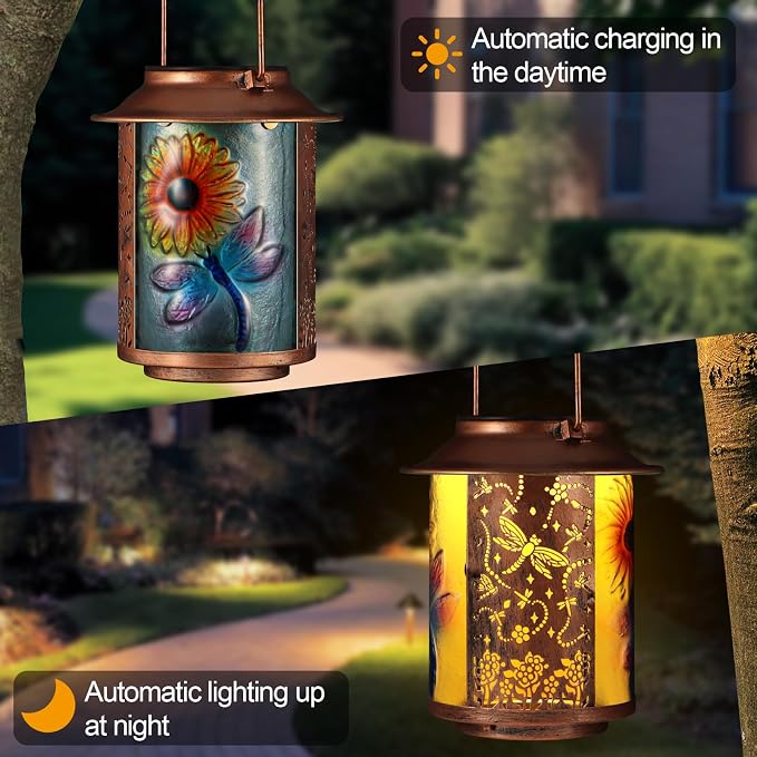 Dragonfly Solar Lanterns Outdoor Waterproof, Birthday Gifts - Image 2