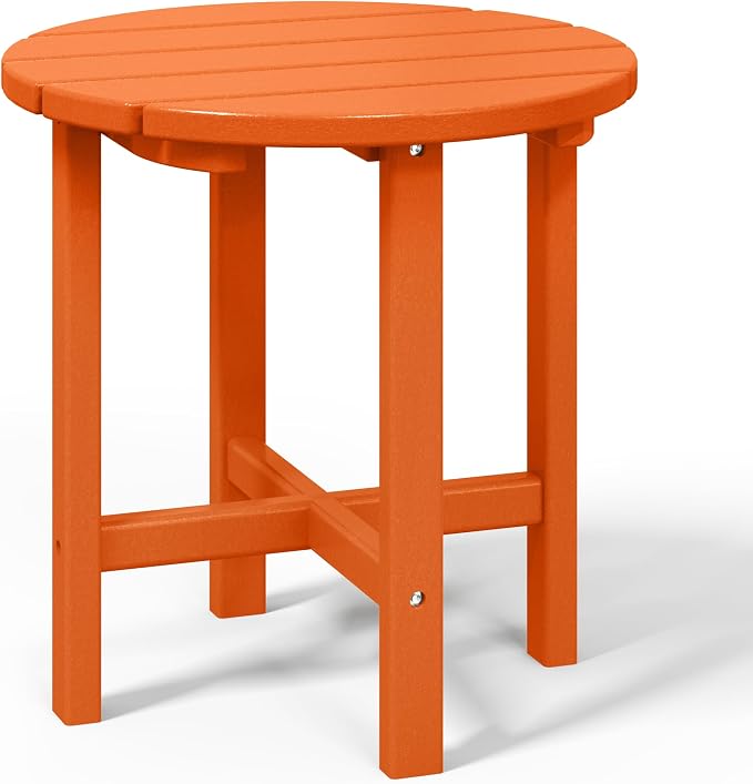 WestinTrends Dylan Adirondack Round Outdoor Side Table - Image 4