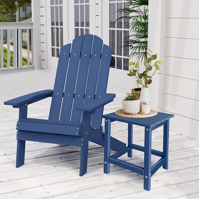 Outdoor Side Tables Adirondack, HDPE Small Table - Image 2