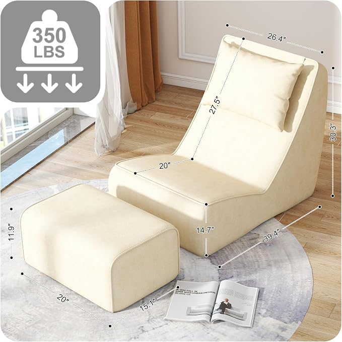 Giant Bean Bag Chair for Adults - Image 2