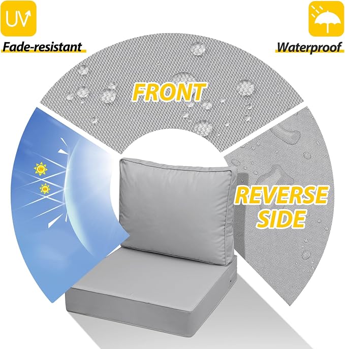 AAAAAcessories Outdoor Deep Seat Cushions - Image 2