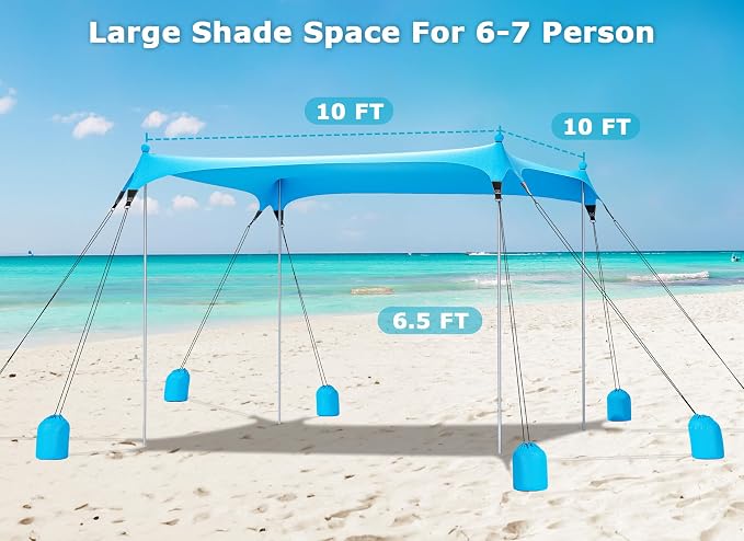 Gorich Beach Tent Sun Shelter - Image 6