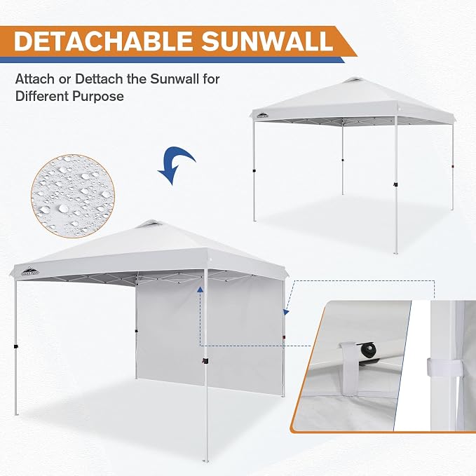 EAGLE PEAK Commercial Canopy 10x10 Pop Up Canopy Tent - Image 7