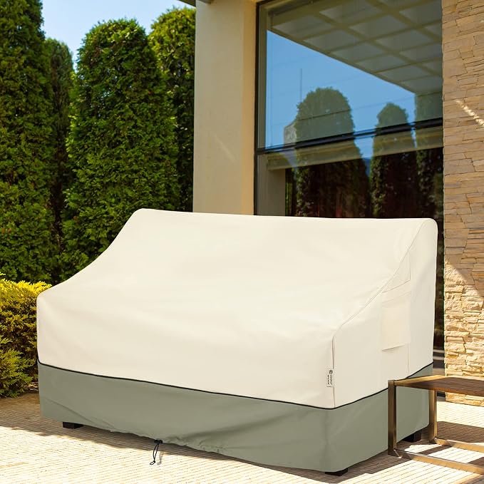 COSFLY Outdoor Furniture Patio Sofa Covers Waterproof, Outside Loveseat Covers - Image 9