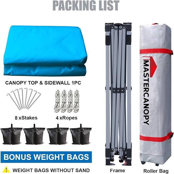 MASTERCANOPY Durable Pop-up Canopy Tent - Image 6