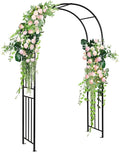 Giantex Garden Arbor, 7.2FT Wedding Arch Garden Trellis by Giantex