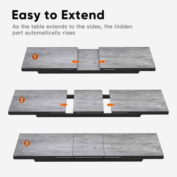RoyalCraft Patio Expandable Table Dining Set - Image 5