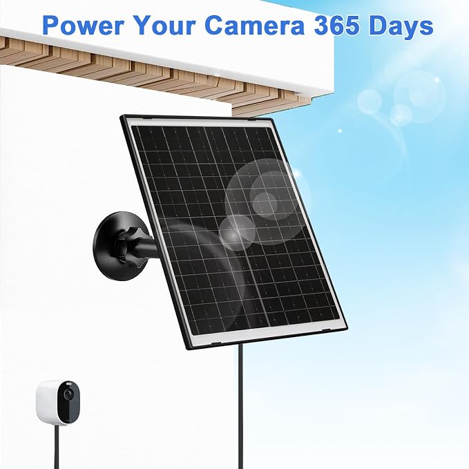 Zivif Solar Panel Charger for Arlo Essential 2K, Essential XL & Spotlight - Image 4