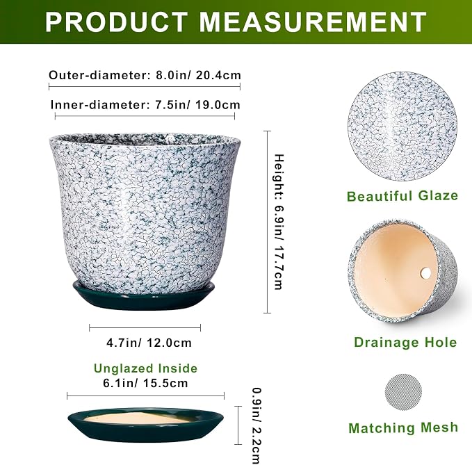 Ceramic Pots for Plants - Image 2