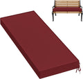 Premium Outdoor Bench Cushions for Patio Furniture 3.5inches Memory Foam Bench by Pakunoda