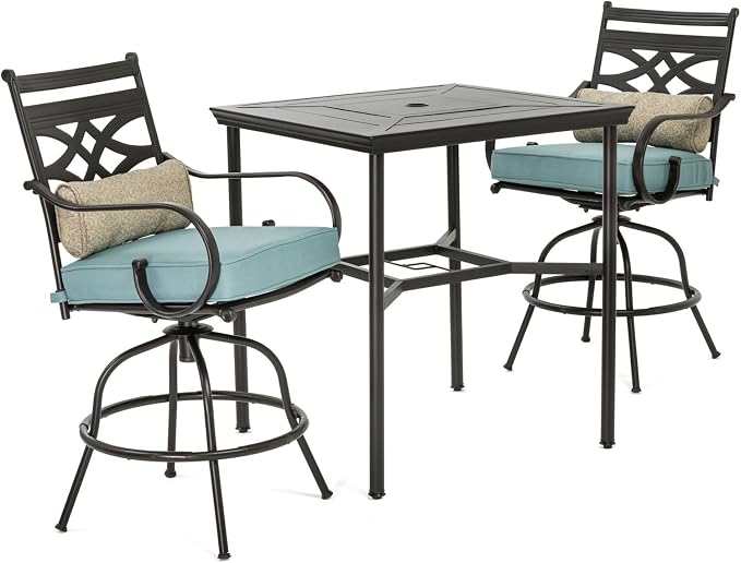 Hanover Montclair Outdoor Patio Conversation Set by Hanover